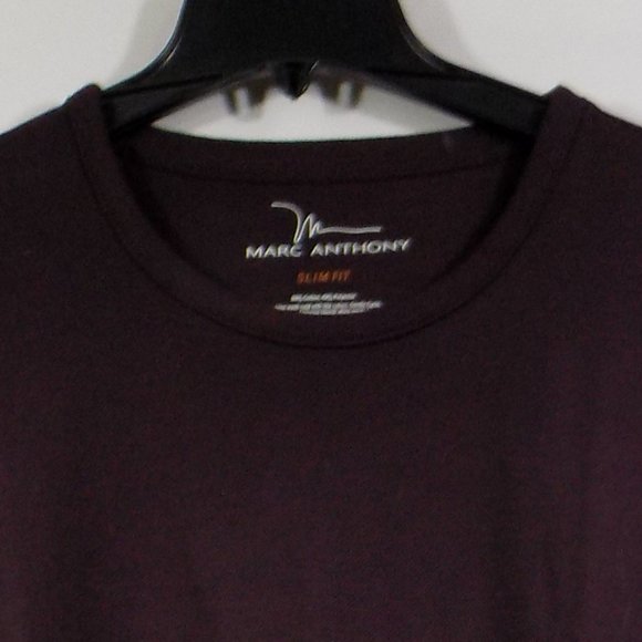 Marc Anthony Burgundy Long Sleeve Crew Neck Size XXL - Picture 5 of 5